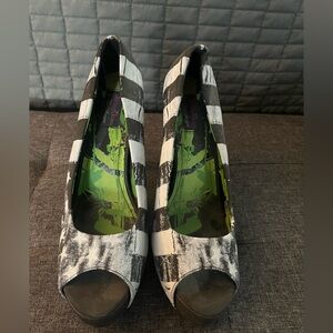 Abbey Dawn by Avril Lavigne Rockstar Platform American Flag Heels